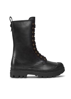 Botki Coach Tasha Leather Boot CN100 Black BLK ze sklepu eobuwie.pl w kategorii Workery damskie - zdjęcie 171276993
