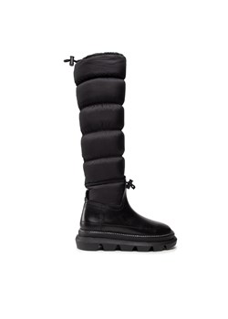 Kozaki Tory Burch Sleeping Bag Tall Boot 142046 Black/Black 009 ze sklepu eobuwie.pl w kategorii Kozaki damskie - zdjęcie 171277171
