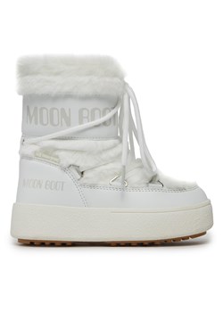 Śniegowce Moon Boot Jtrack Faux Fur Wp 34300900002 White 002 ze sklepu eobuwie.pl w kategorii Buty zimowe dziecięce - zdjęcie 171277384