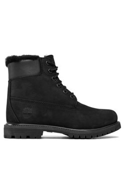 Timberland Trapery 6In Premium Shearling TB0A1U7S0011 Czarny ze sklepu MODIVO w kategorii Workery damskie - zdjęcie 171278070