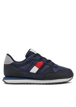 Tommy Hilfiger Sneakersy T3X9-33130-0316 M Granatowy ze sklepu MODIVO w kategorii Buty sportowe dziecięce - zdjęcie 171278264