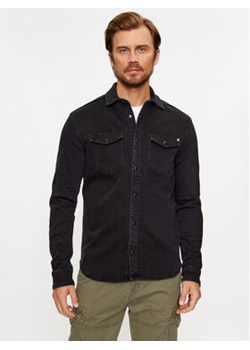 Pepe Jeans Koszula jeansowa PM307490 Czarny Slim Fit ze sklepu MODIVO w kategorii Koszule męskie - zdjęcie 171278850