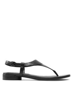 ECCO Sandały W Flat Sandal II 20842301001 Czarny ze sklepu MODIVO w kategorii Sandały damskie - zdjęcie 171279310