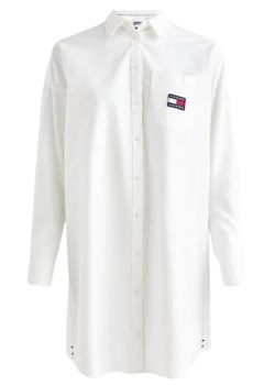 sukienka damska tommy jeans dw0dw12150 biały ze sklepu Royal Shop w kategorii Sukienki - zdjęcie 171280570