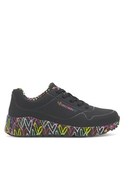 Sneakersy Skechers 314976L BKMT Black ze sklepu eobuwie.pl w kategorii Buty sportowe dziecięce - zdjęcie 171281021