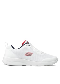 Sneakersy Skechers Full Pace 232293/WNVR Biały ze sklepu eobuwie.pl w kategorii Buty sportowe męskie - zdjęcie 171281141