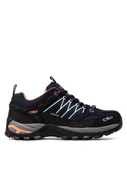 Trekkingi CMP Rigel Low Wmn Trekking Shoes Wp 3Q54456 B.Blue/Giada/Peach 92AD ze sklepu eobuwie.pl w kategorii Buty trekkingowe damskie - zdjęcie 171281450