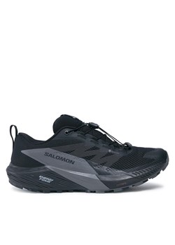 Buty do biegania Salomon Sense Ride 5 GORE-TEX L47147200 Czarny ze sklepu eobuwie.pl w kategorii Buty sportowe męskie - zdjęcie 171281554