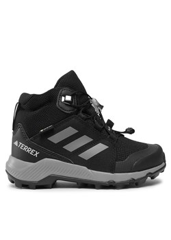 Buty adidas Terrex Mid GORE-TEX Hiking Shoes IF7522 Cblack/Grethr/Cblack ze sklepu eobuwie.pl w kategorii Buty trekkingowe dziecięce - zdjęcie 171281953