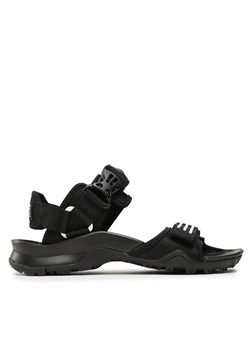 Sandały adidas Terrex Cyprex Ultra DLX Sandals HP8651 Czarny ze sklepu eobuwie.pl w kategorii Sandały męskie - zdjęcie 171282210