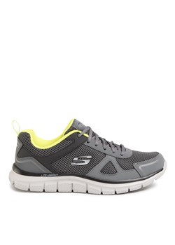 Sneakersy Skechers Track 52630/CCLM Szary ze sklepu eobuwie.pl w kategorii Buty sportowe męskie - zdjęcie 171282874