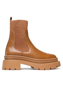 Sztyblety Gino Rossi 222FW104 Camel ze sklepu eobuwie.pl w kategorii Workery damskie - zdjęcie 171283803