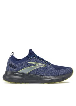 Buty do biegania Brooks Glycerin StealthFit 20 110384 1D 404 Granatowy ze sklepu eobuwie.pl w kategorii Buty sportowe męskie - zdjęcie 171283894