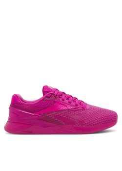 Sneakersy Reebok Nano X3 100072102 Różowy ze sklepu eobuwie.pl w kategorii Buty sportowe damskie - zdjęcie 171284181