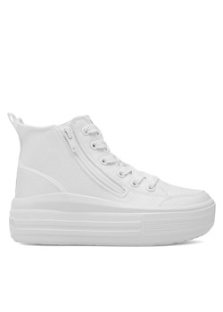 Sneakersy Skechers 310253L WHT Biały ze sklepu eobuwie.pl w kategorii Trampki dziecięce - zdjęcie 171284503