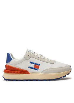 Sneakersy Tommy Jeans Tjm Tech Runner Material Mix EM0EM01300 Rwb 0GY ze sklepu eobuwie.pl w kategorii Buty sportowe męskie - zdjęcie 171284592