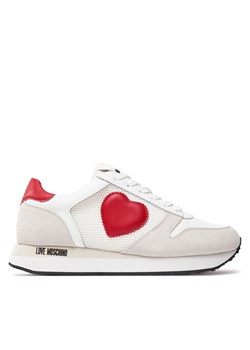 Sneakersy LOVE MOSCHINO JA15493G0IIQ810A Biały ze sklepu eobuwie.pl w kategorii Buty sportowe damskie - zdjęcie 171285131