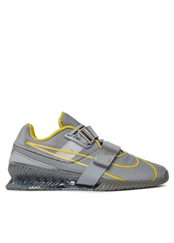 Buty Nike Romaleos 4 CD3463 002 Wolf Grey/Lightening ze sklepu eobuwie.pl w kategorii Buty sportowe męskie - zdjęcie 171285164