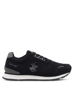 Sneakersy Beverly Hills Polo Club PATCH-01 Czarny ze sklepu eobuwie.pl w kategorii Buty sportowe męskie - zdjęcie 171286034