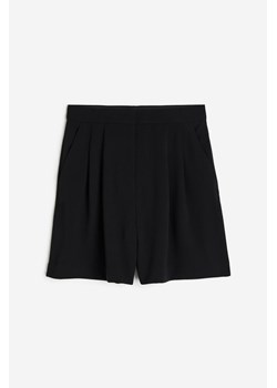 H & M - Szerokie szorty - Czarny ze sklepu H&M w kategorii Szorty - zdjęcie 171286082