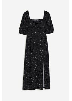 H & M - Sukienka ze ściąganym sznurkiem - Czarny ze sklepu H&M w kategorii Sukienki - zdjęcie 171286131