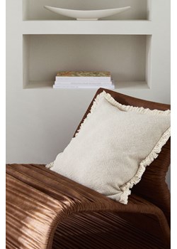 H & M - Bawełniana poszewka na poduszkę - Beżowy ze sklepu H&M w kategorii Poszewki na poduszki - zdjęcie 171286143