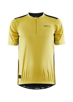 Craft Koszulka kolarska &quot;Core Offroads&quot; w kolorze czarno-żółtym ze sklepu Limango Polska w kategorii T-shirty męskie - zdjęcie 171286294