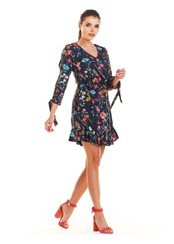INFINITE YOU Sukienka w kolorze granatowym ze wzorem ze sklepu Limango Polska w kategorii Sukienki - zdjęcie 171287344