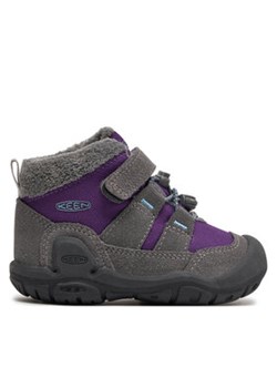 Keen Trekkingi Knotch Chukka 1026741 Szary ze sklepu MODIVO w kategorii Buty zimowe dziecięce - zdjęcie 171290322