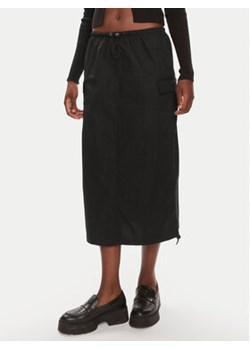 Brave Soul Spódnica midi LSKW-272KELISBK Czarny Straight Fit ze sklepu MODIVO w kategorii Spódnice - zdjęcie 171290533