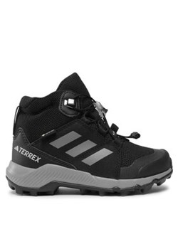 adidas Trekkingi Terrex Mid GORE-TEX Hiking Shoes IF7522 Czarny ze sklepu MODIVO w kategorii Buty trekkingowe dziecięce - zdjęcie 171290733