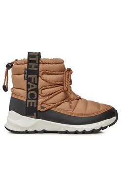 The North Face Śniegowce W Thermoball Lace Up WpNF0A5LWDKOM1 Brązowy ze sklepu MODIVO w kategorii Śniegowce damskie - zdjęcie 171291373