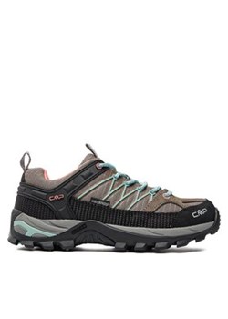 CMP Trekkingi Rigel Low Wmn Trekking Shoes Wp 3Q54456 Brązowy ze sklepu MODIVO w kategorii Buty trekkingowe damskie - zdjęcie 171291681