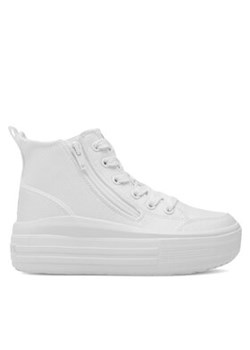 Skechers Sneakersy 310253L WHT Biały ze sklepu MODIVO w kategorii Trampki dziecięce - zdjęcie 171292924