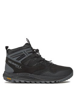 Merrell Trekkingi Nova Sneaker Boot Bungee Mid Wp J067109 Czarny ze sklepu MODIVO w kategorii Buty trekkingowe męskie - zdjęcie 171293543