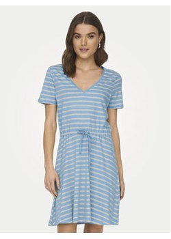 ONLY Sukienka codzienna May 15286935 Niebieski Regular Fit ze sklepu MODIVO w kategorii Sukienki - zdjęcie 171294014