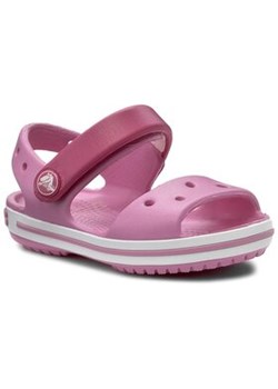 Crocs Sandały Crocband Sandal Kids 12856 Różowy ze sklepu MODIVO w kategorii Sandały dziecięce - zdjęcie 171294101