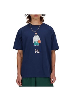 Koszulka New Balance MT41578NNY - granatowa ze sklepu streetstyle24.pl w kategorii T-shirty męskie - zdjęcie 171295573