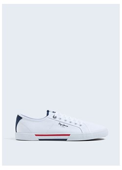 Pepe Jeans FOOTWEAR Sneakersy w kolorze białym ze sklepu Limango Polska w kategorii Trampki męskie - zdjęcie 171295634