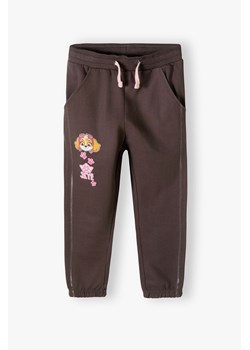 Szare spodnie dresowe dla dziewczynki Psi Patrol ze sklepu 5.10.15 w kategorii Spodnie dziewczęce - zdjęcie 171296913