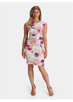 Swing Sukienka koktajlowa 5AG14600 Różowy Slim Fit ze sklepu MODIVO w kategorii Sukienki - zdjęcie 171297362