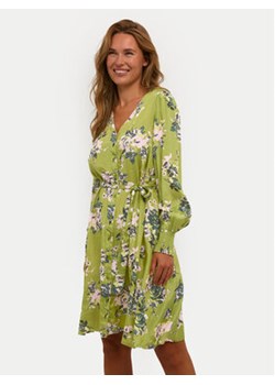Kaffe Sukienka letnia Pollie 10508274 Zielony Regular Fit ze sklepu MODIVO w kategorii Sukienki - zdjęcie 171297510