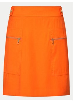 DKNY Spódnica trapezowa P4BNTW62 Pomarańczowy Regular Fit ze sklepu MODIVO w kategorii Spódnice - zdjęcie 171297511