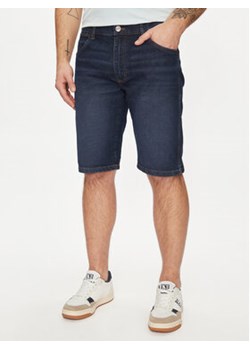 Wrangler Szorty jeansowe Colton 112350823 Granatowy Slim Fit ze sklepu MODIVO w kategorii Spodenki męskie - zdjęcie 171297542