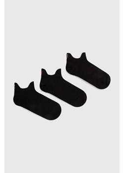 Gramicci skarpetki Basic Sneaker Socks 3-pack 3-pack męskie kolor czarny SX.M02 ze sklepu PRM w kategorii Skarpetki męskie - zdjęcie 171298683