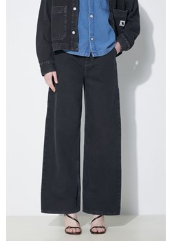 Carhartt WIP jeansy Jens Pant damskie kolor czarny I033142.894J ze sklepu PRM w kategorii Jeansy damskie - zdjęcie 171298903