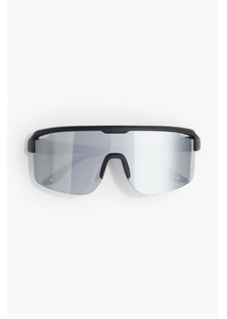 H & M - Lustrzane sportowe okulary przeciwsłoneczne - Szary ze sklepu H&M w kategorii Okulary przeciwsłoneczne dziecięce - zdjęcie 171299231