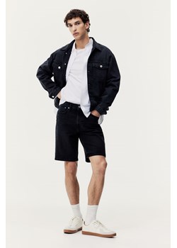 H & M - Szorty dżinsowe Regular - Czarny ze sklepu H&M w kategorii Spodenki męskie - zdjęcie 171299671