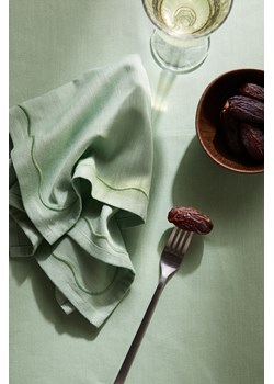 H & M - Tekstylna serwetka 2-pak - Zielony ze sklepu H&M w kategorii Tekstylia kuchenne - zdjęcie 171299673