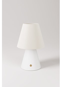 H & M - Lampa Do Ładowania Z Kloszem I Żarówką - Biały ze sklepu H&M w kategorii Lampy stołowe - zdjęcie 171299683
